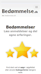 Mobile Screenshot of bedoemmelse.dk