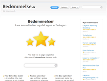 Tablet Screenshot of bedoemmelse.dk